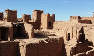 view of rooftops at Ait Ben Haddou - gallery image for 7 day Morocco Tour from Rabat to Marrakesh - Historic Sites, Saharan Sights - 1 week Morocco itinerary