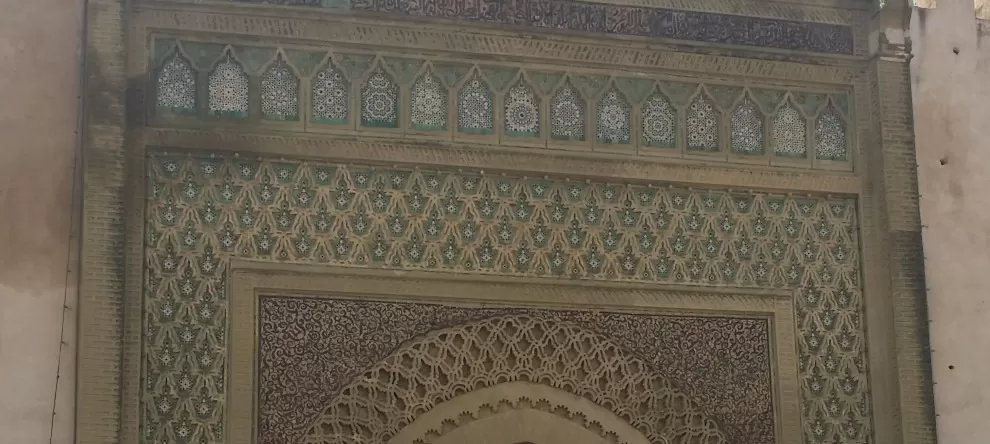 Bab Mansour - small gate - detail - Meknes