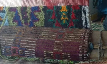 Berber nomad loom - detail - gallery image for 10 day Morocco itinerary from Casablanca - Imperial Cities, Majestic Dunes - 10 day Morocco tour - 10 days from Casablanca