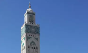 Hassan II mosque tower - Casablanca