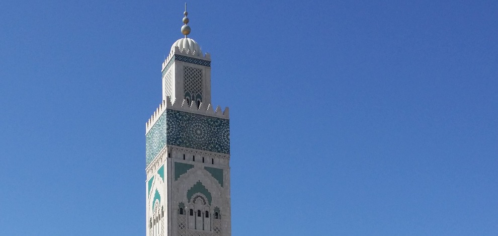 Hassan II mosque tower - Casablanca