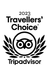 Tripadvisor Travellers' Choice 2023 badge